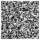 QR code with B & B TV & Video contacts