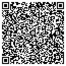 QR code with H & B Music contacts