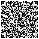 QR code with H Lynn Bellows contacts