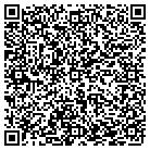 QR code with H and H Roofing Company Inc contacts