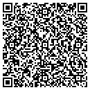 QR code with B & M Auto and Diesel contacts