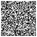 QR code with E & B Cars contacts
