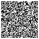 QR code with B&Gmillwork contacts