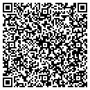 QR code with P Lopez Gardening contacts