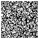 QR code with K & M Tree Service contacts