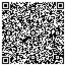 QR code with B & E Signs contacts