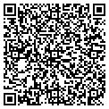 QR code with D & W Land Clearing contacts