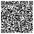 QR code with M M Kennels contacts