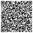 QR code with B & M Logging Inc contacts