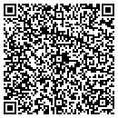 QR code with P D Becker Logging contacts