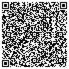 QR code with T & D's Carpet Drapery contacts