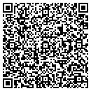 QR code with B&E Trucking contacts