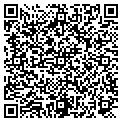 QR code with His Auto Sales contacts