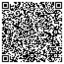 QR code with B & B Auto Glass contacts