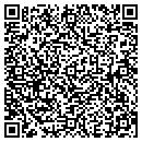 QR code with V & M Sales contacts