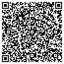 QR code with P & A Contractors contacts