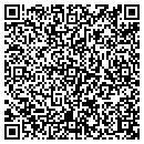 QR code with B & T Upholstery contacts