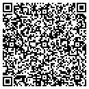 QR code with H P H C Pt contacts