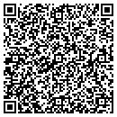 QR code with M & M Glass contacts