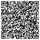 QR code with V Wendling Rev contacts