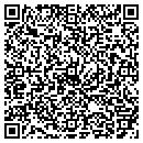 QR code with H & H Lawn & Paint contacts