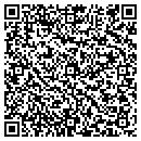 QR code with P & E Management contacts