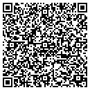 QR code with H R Lounge contacts