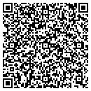 QR code with P & P Caterers contacts
