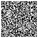 QR code with True White contacts