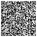 QR code with H&R Custom Draperies contacts