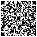 QR code with B E & K Inc contacts