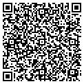QR code with N J E F contacts