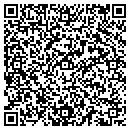 QR code with P & P Early Bird contacts
