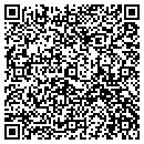 QR code with D E Farms contacts
