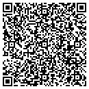QR code with H Vac Portable Systems contacts