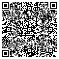 QR code with B & B Ventures contacts