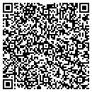 QR code with B & C Cleaning Service contacts