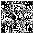 QR code with B & M Service Center contacts