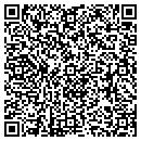QR code with K&J Testing contacts