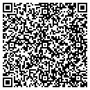 QR code with P & J Fence Company contacts