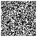 QR code with E F Mortgage contacts