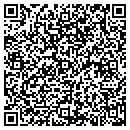QR code with B & E Gifts contacts