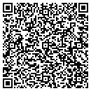 QR code with K W Roofing contacts
