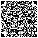 QR code with D and B Woodworking contacts