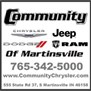 Community Chrysler in Martinsville, IN